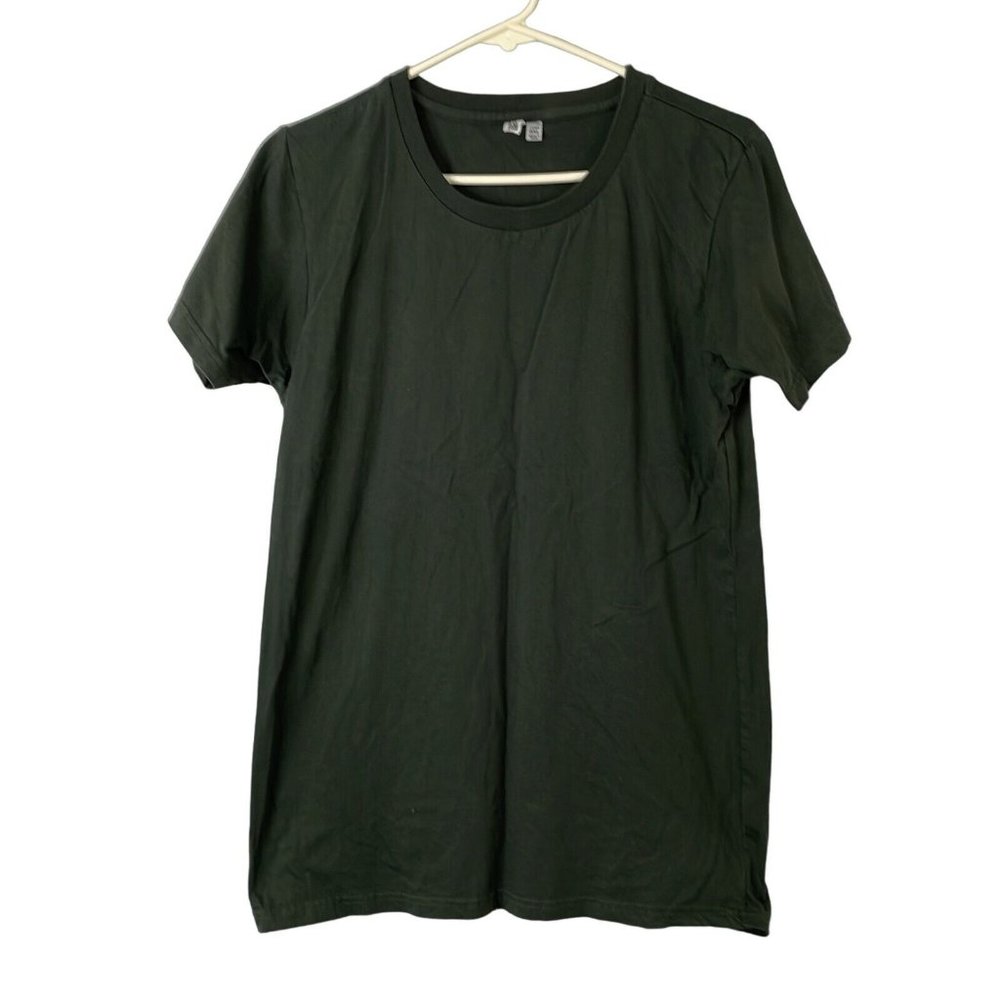 District Threads Womens Green Cotton Short Sleeve Pullover T-Shirt Size 3XL